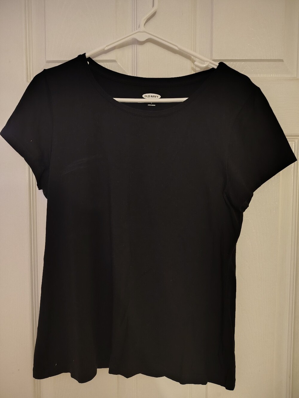 Old Navy Black Short Sleeve Crewneck Tee - Women's Casual Top